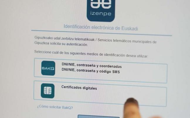 La identificación biométrica llegará en unos meses a las administraciones vascas