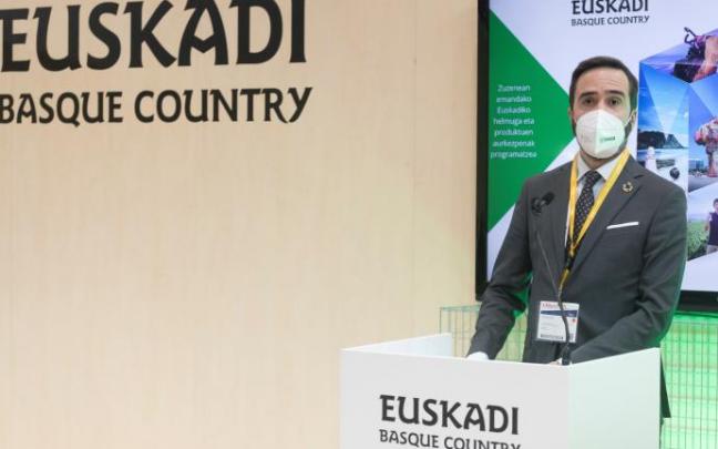 Javier Hurtado, durante la presentación.