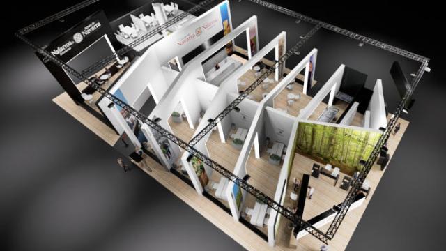 Una vista del stand de Navarra en Fitur.