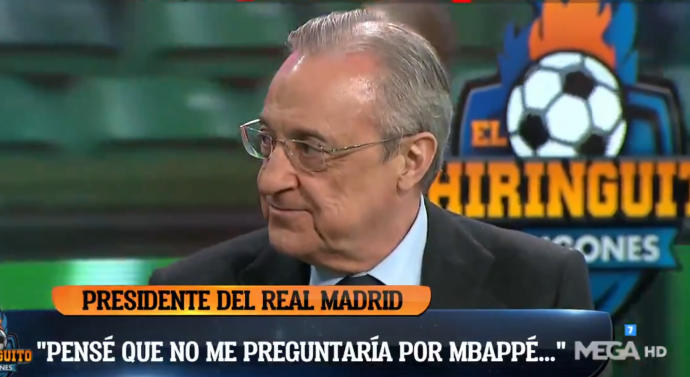 Florentino, este lunes en 'El Chiringuito'.