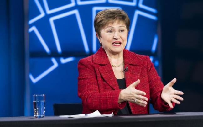 La directora gerente del FMI, Kristalina Georgieva.