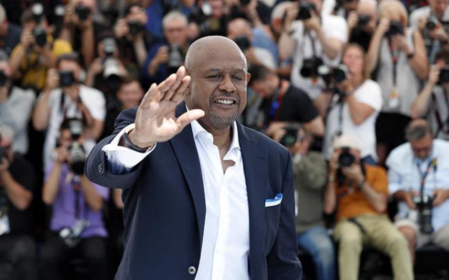 Forest Whitaker a su llegada al Festival de Cannes. Forest Whitaker a su llegada al Festival de Cannes.