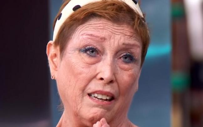 Verónica Forqué en su despedida de 'MasterChef Celebrity'.