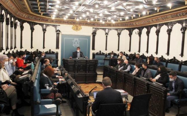 Pleno municipal este jueves.