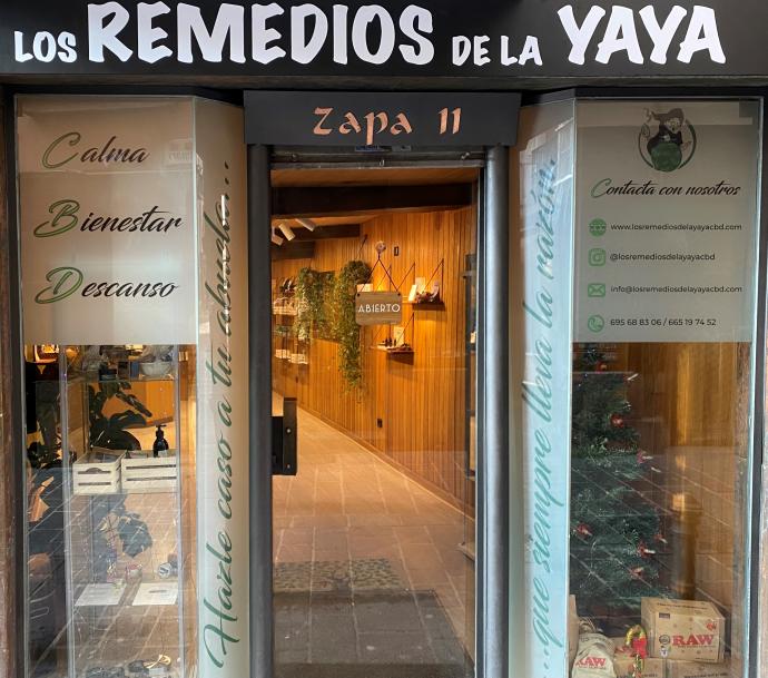 Los Remedios de la Yaya, una nueva tienda en Vitoria especialista en el CBD.