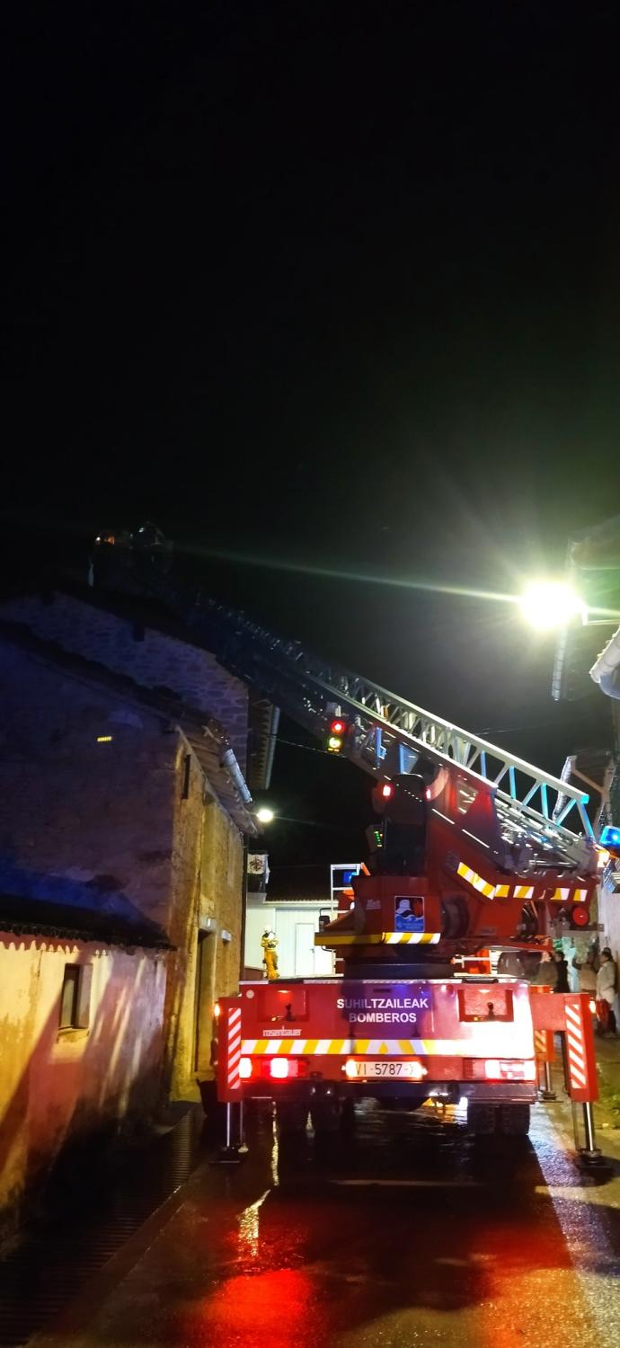 Salida de los Bomberos de Álava.