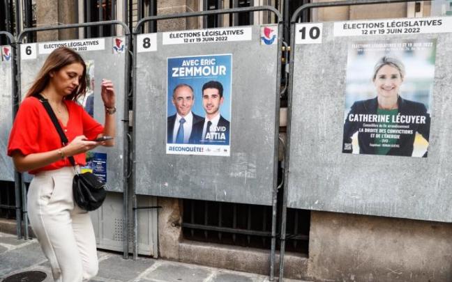 Se espera que la abstención sea histórica en las legislativas francesas. Se espera que la abstención sea histórica en las legislativas francesas.