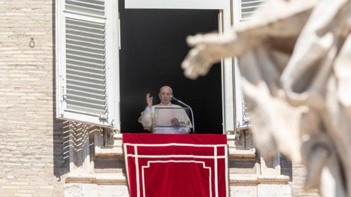 El Papa Francisco en un acto en el Vaticano