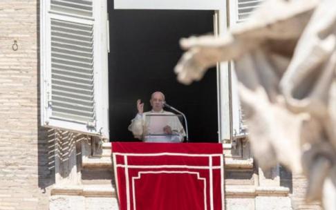 El Papa Francisco en un acto en el Vaticano