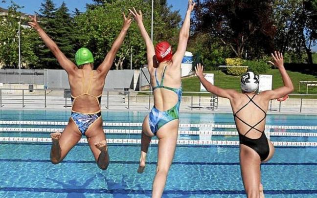 Fresco primer chapuzón