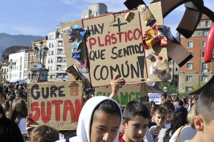 El movimiento en favor del clima volverá a tomar las calles de Bilbao este viernes