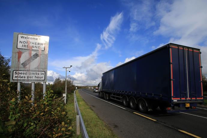 Frontera de Irlanda del Norte.