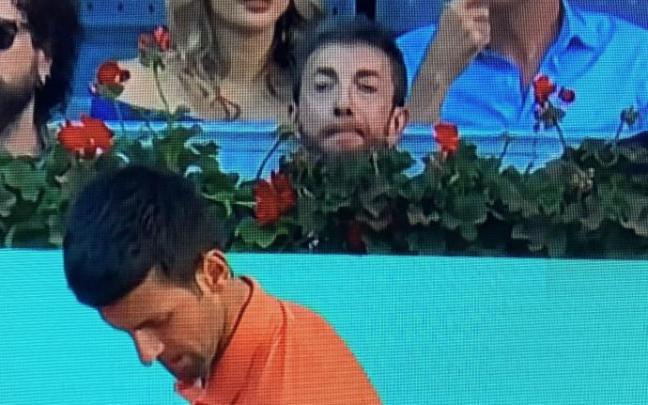 Pablo Motos en el tenis. Pablo Motos en el tenis.