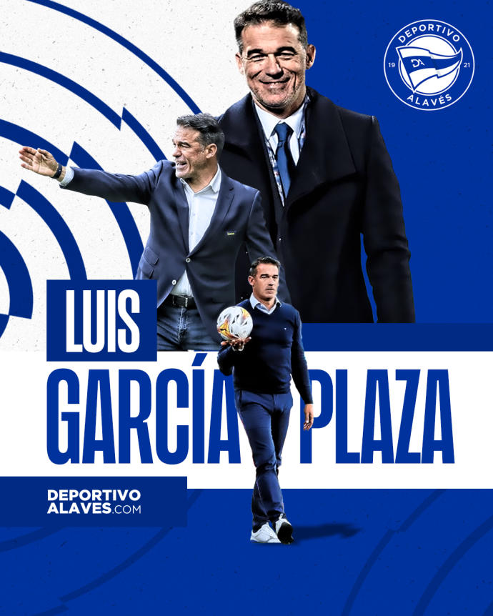 Luis García, nuevo entrenador del Alavés.