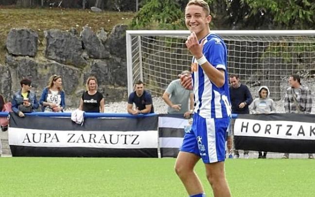 Giovanni García, en uno de sus partidos con el Deportivo Alavés. Foto: Instagram @giovanni_rguez_