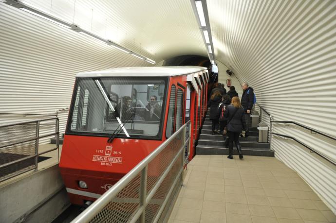 El Funicular de Artxanda.