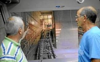 Uno de los dos funiculares. DEIA Uno de los dos funiculares. DEIA