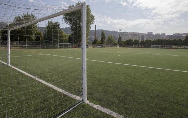 Las obras se han iniciado ya en los campos de fútbol de Mallona e Ibarsusi
