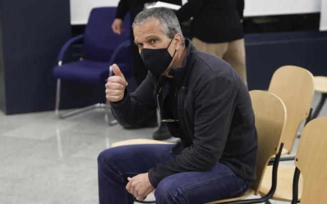 Juan Carlos Iglesias Chouzas, Gadafi, durante el juicio.