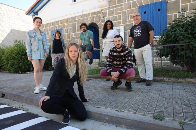 Representantes de los equipos preventivos de los barrios que han hecho 'Galerna'.