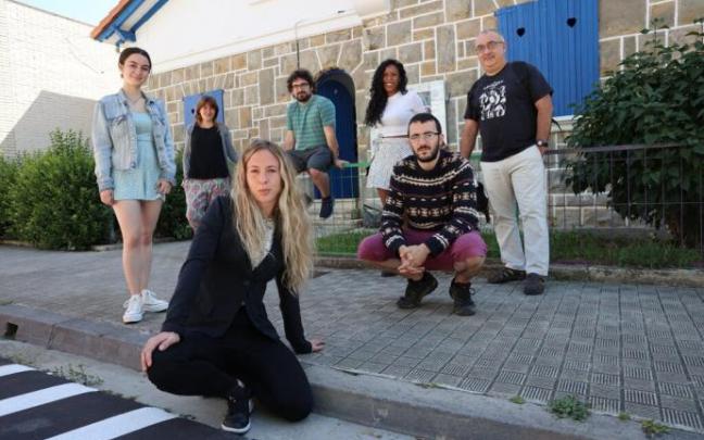Representantes de los equipos preventivos de los barrios que han hecho 'Galerna'.