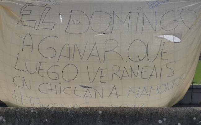 "El domingo a ganar que luego veraneáis en Chiclana..."