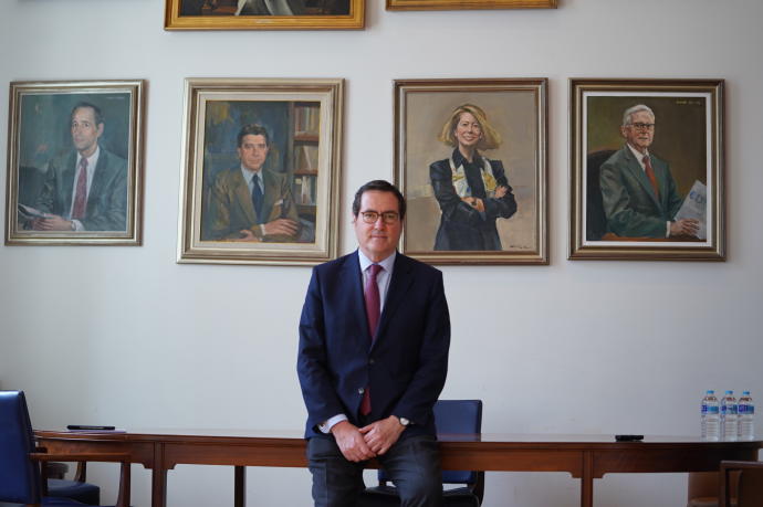 Antonio Garamendi, presidente de la CEOE.