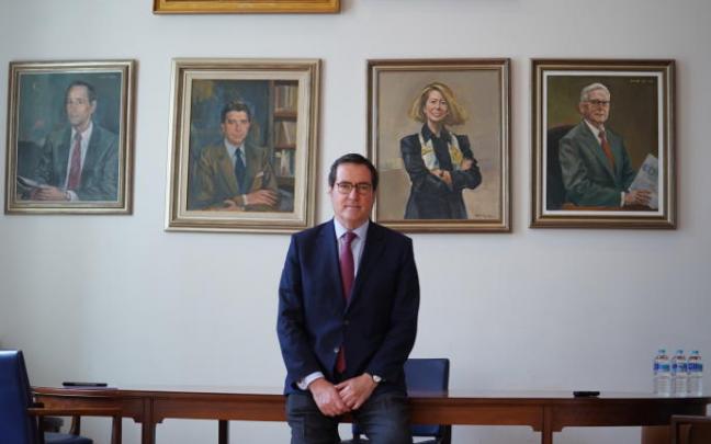 Antonio Garamendi, presidente de la CEOE.
