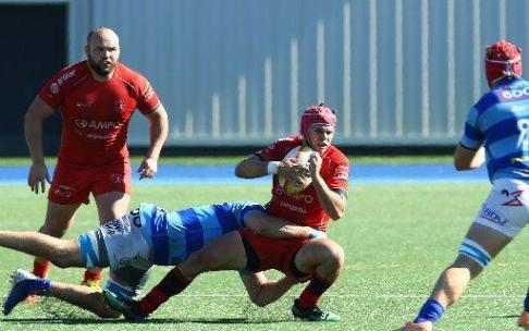 Erlantz Garmendia, ante el Cisneros.