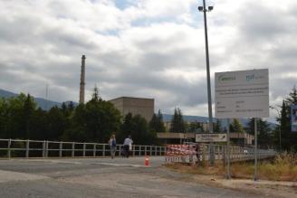 Panorámica del reactor de la central de Garoña.