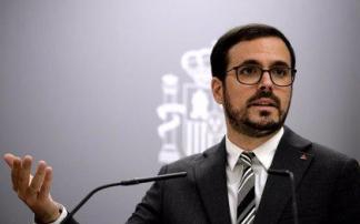 El ministro de Consumo, Alberto Garzón El ministro de Consumo, Alberto Garzón
