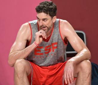 Pau Gasol busca su última medalla con España.