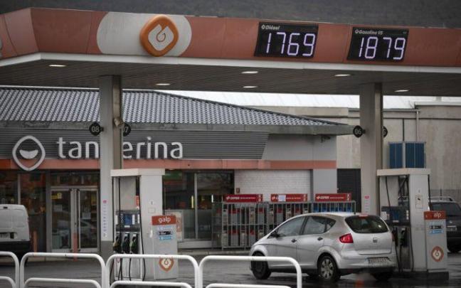 Estación de servicio en Pamplona