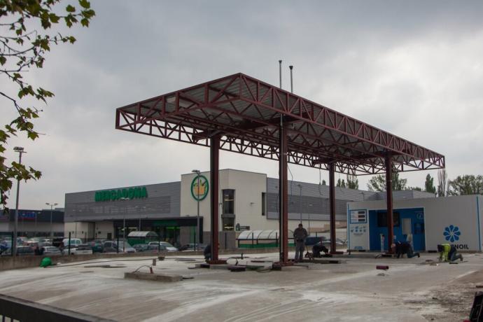 La obra de la estación de Ballenoil está previsto que culmine dentro de dos semanas.