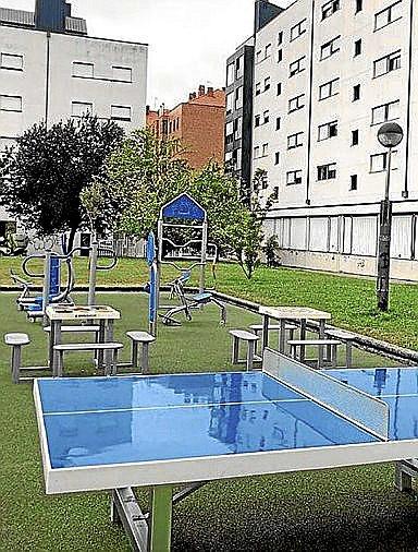 Parque en Lakua. Foto: DNA