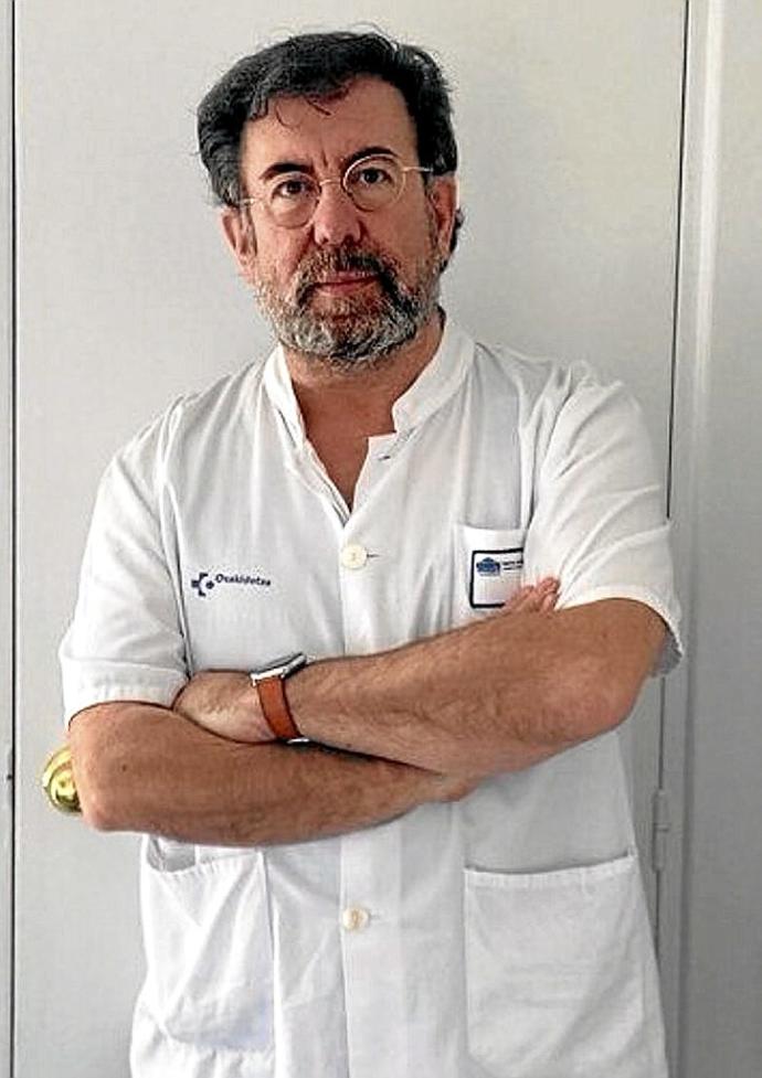 Carlos Egea, medikua. Argazkia: Utzita