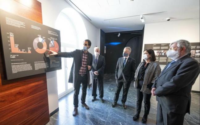 El lehendakari Iñigo Urkullu y la consejera Beatriz Artolazabal visitaron el Centro Memorial el pasado 14 de abril.