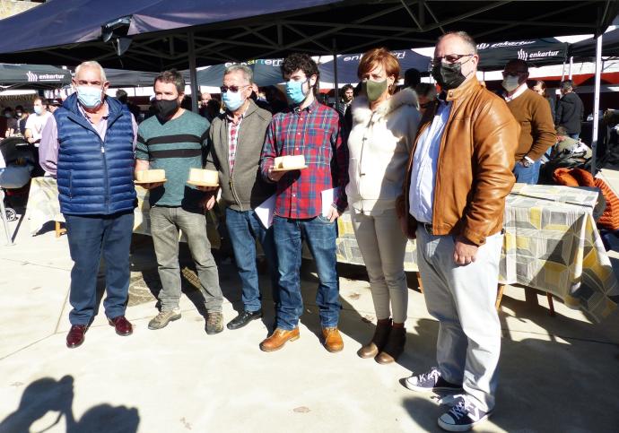 Amalur, tercero; Aguiñiga, segundo y Cerro, primer puesto, conformaron el palmarés.