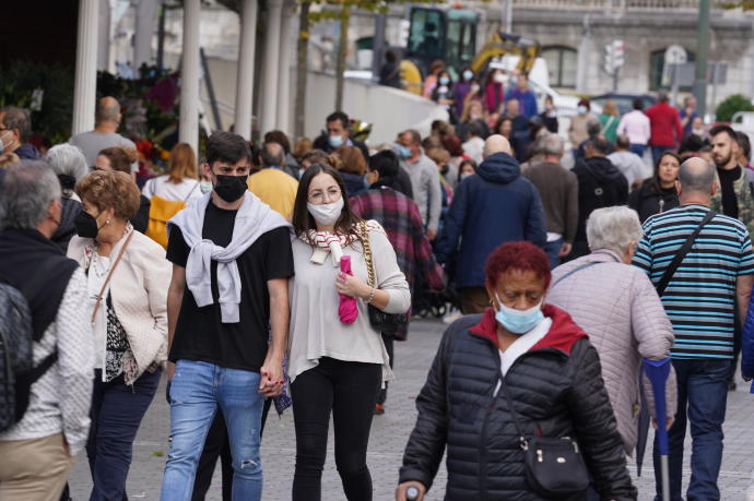 Euskadi suma 271 nuevos contagios por coronavirus