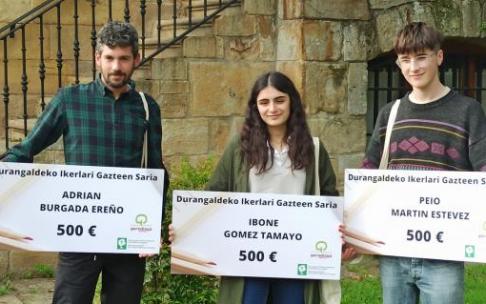 Ganadores de los premios de investigación.