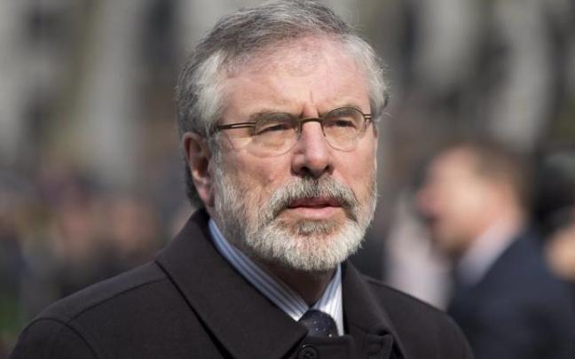 El expresidente del Sinn Féin, Gerry Adams El expresidente del Sinn Féin, Gerry Adams