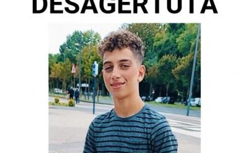 Ghoufran, el menor desaparecido en Álava el pasado 23 de septiembre.