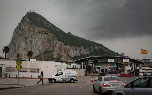 Frontera de Gibraltar. Frontera de Gibraltar.