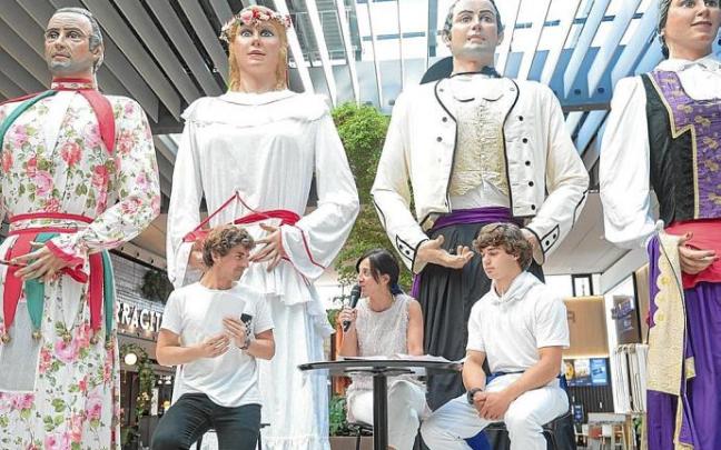 Donostia: los gigantes de Itzurun se exponen en Garbera