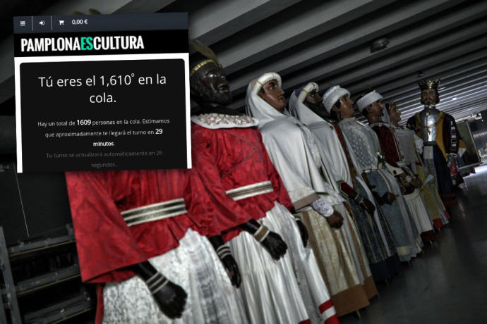 Comparsa de Gigantes y Cabezudos.