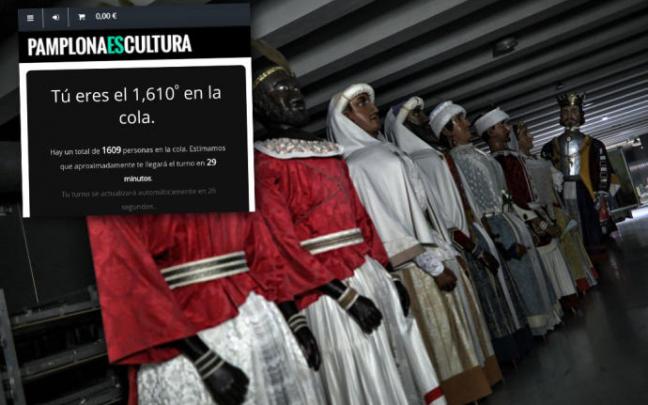 Comparsa de Gigantes y Cabezudos.