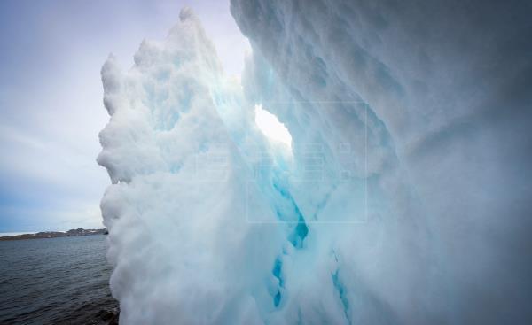 Imagen de un glaciar en la zona de China.