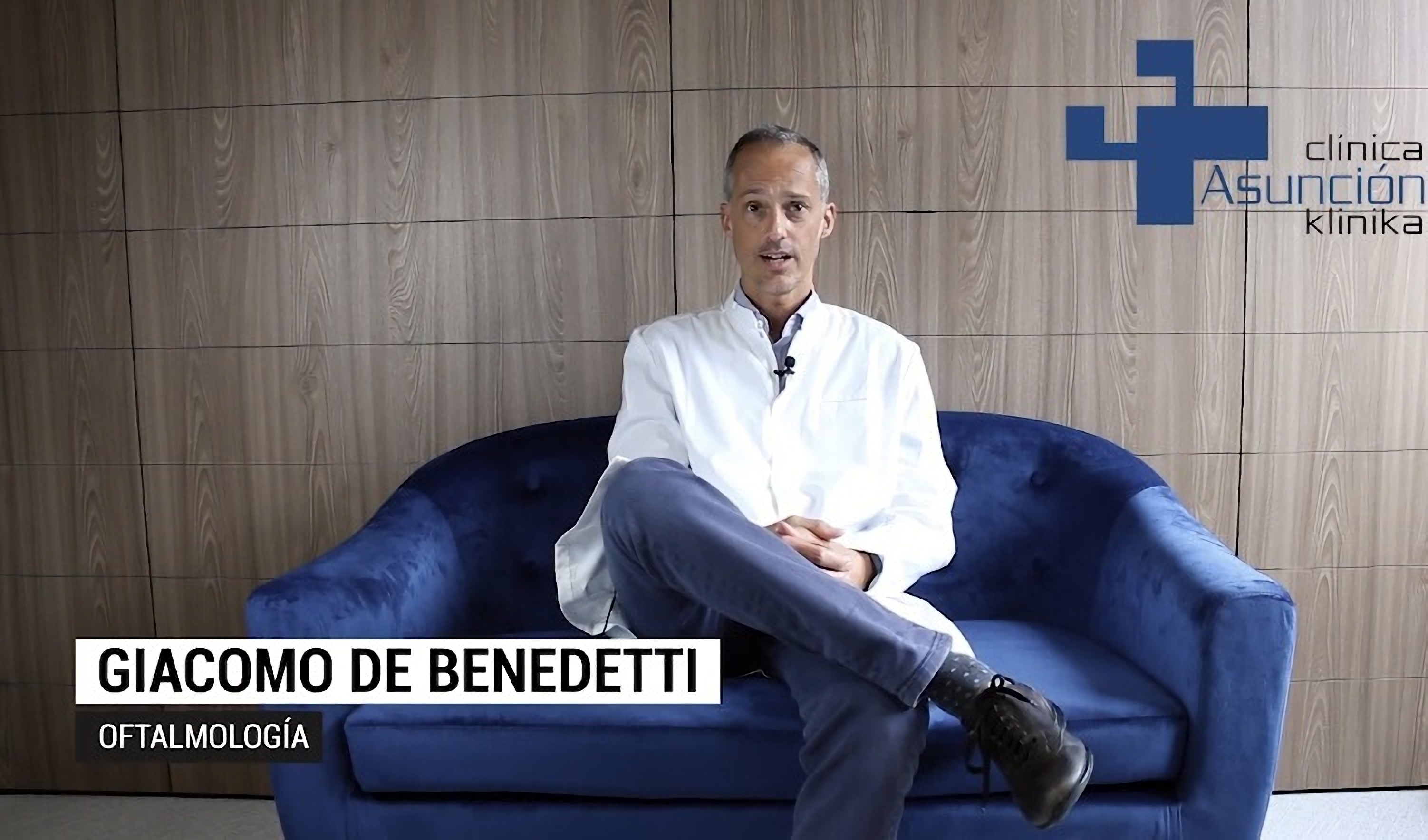 Giacomo de Benedetti, jefe de Oftalmología de Asunción Klinika.