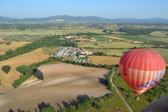 Vuelo en globo.