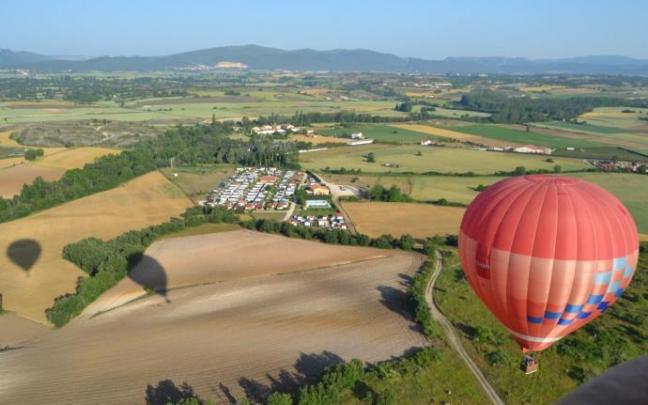 Vuelo en globo. Vuelo en globo.